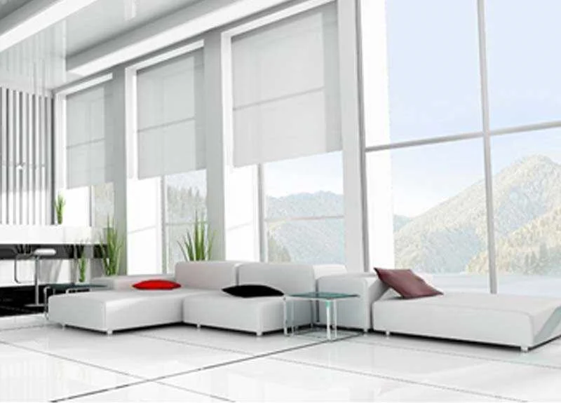 Roller fabric blinds