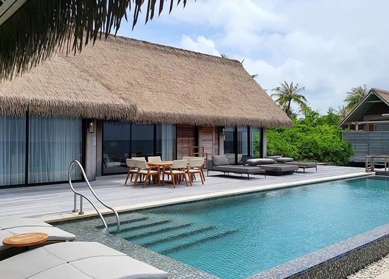 Artificial thatch roof